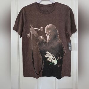 Disney Store Star Wars Chewbacca Men's Tee Shirt Size Medium